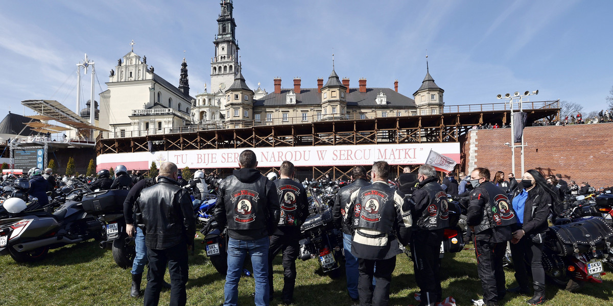 Jasna Góra. Otwarcie sezonu motocyklowego w czasie pandemii