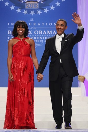 Michelle i Barack Obamowie