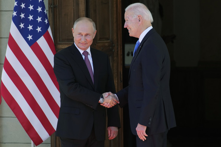 Vladimir Putin i Džo Bajden na samitu u Ženevi