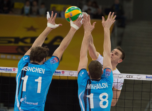 Skra Bełchatów wyeliminowana przez Zenit Kazań z siatkarskiej Ligi Mistrzów