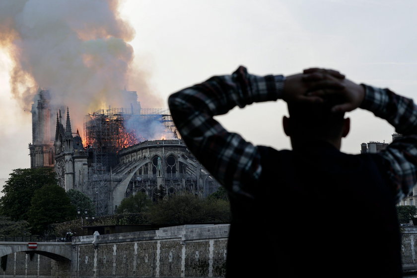 Pożar katedry Notre-Dame w Paryżu