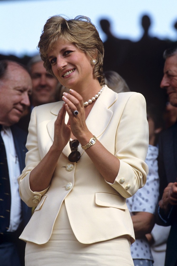 Princeza Dajana na Vimbldonu 1995. godine