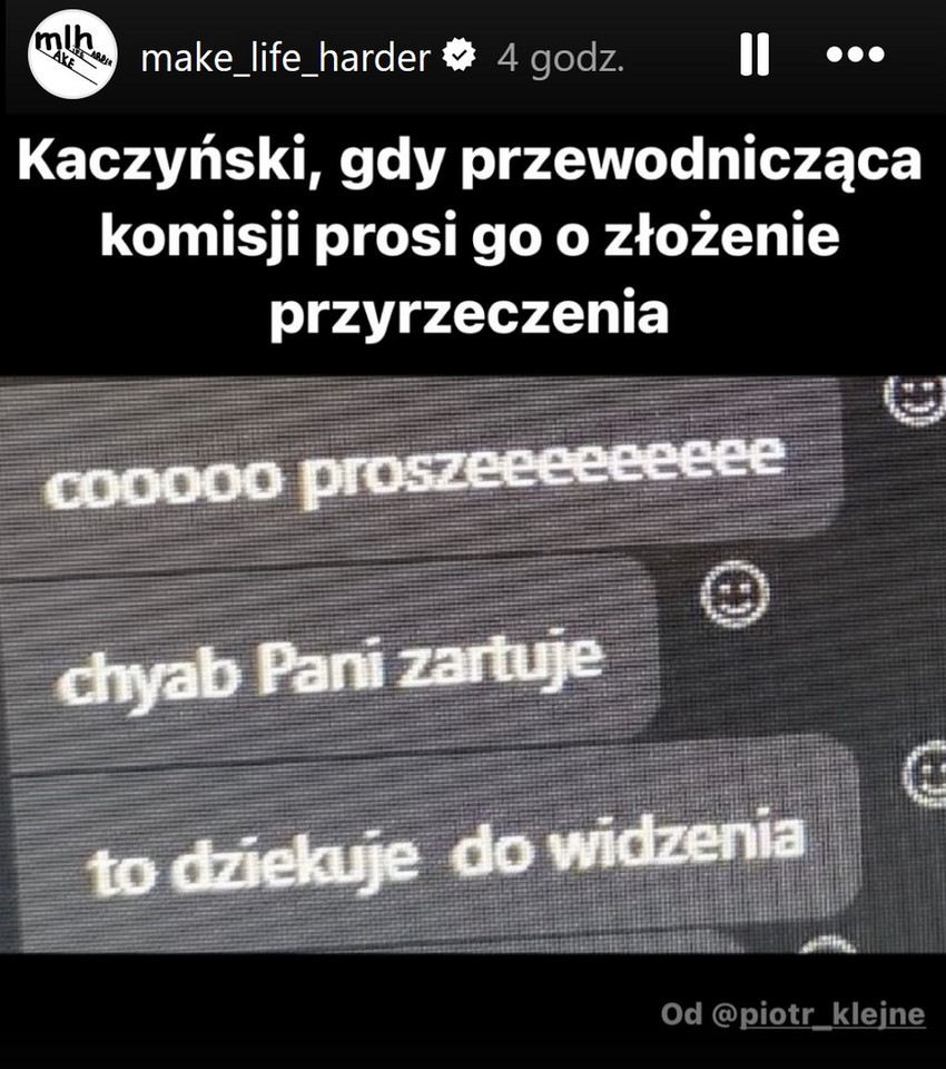 Mem o Jarosławie Kaczyńskim