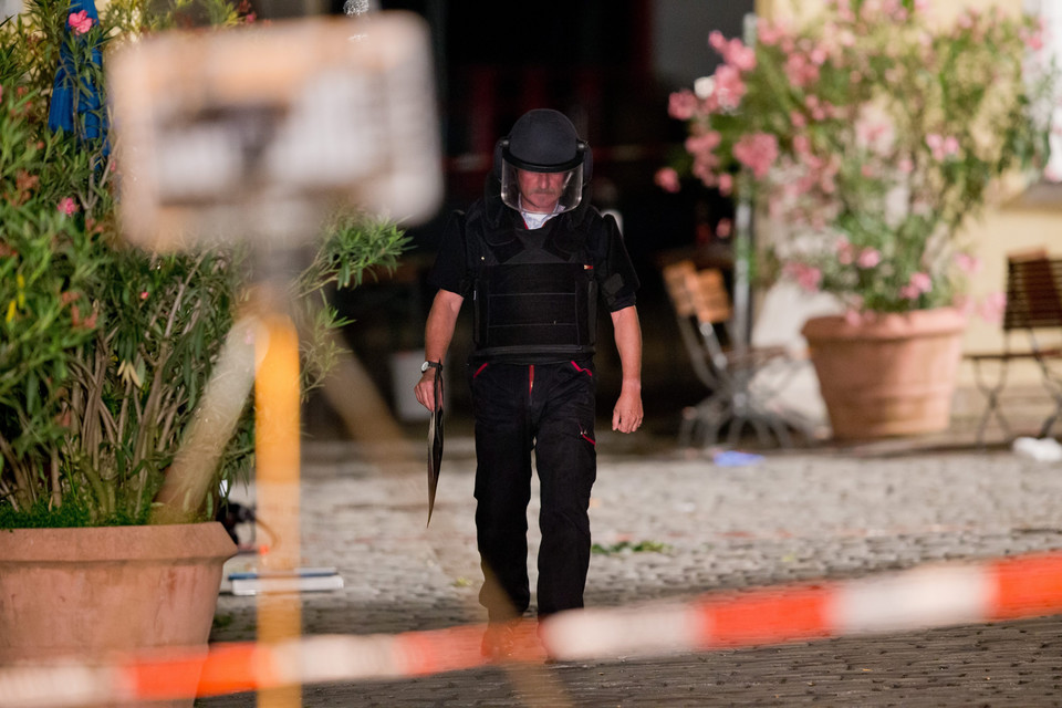 GERMANY EXPLOSION (Explosion in Ansbach)