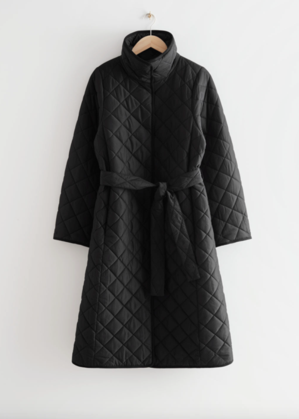 Manteau à surpiqûres avec ceinture, & Other Stories, pour CHF 229.–. 