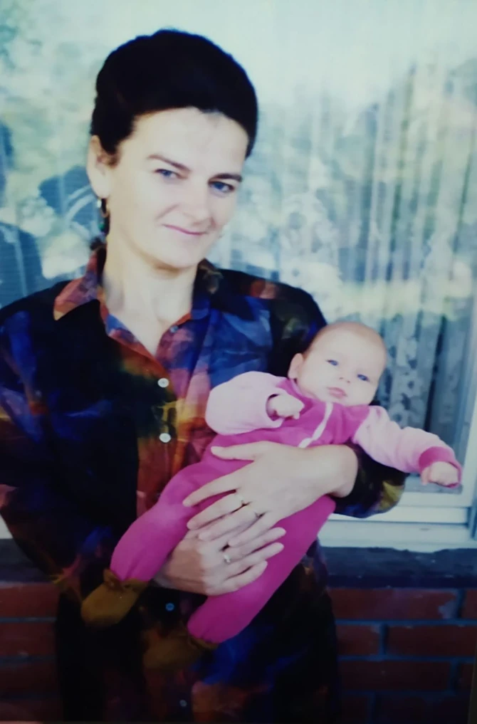 Aleksandra i njena mama