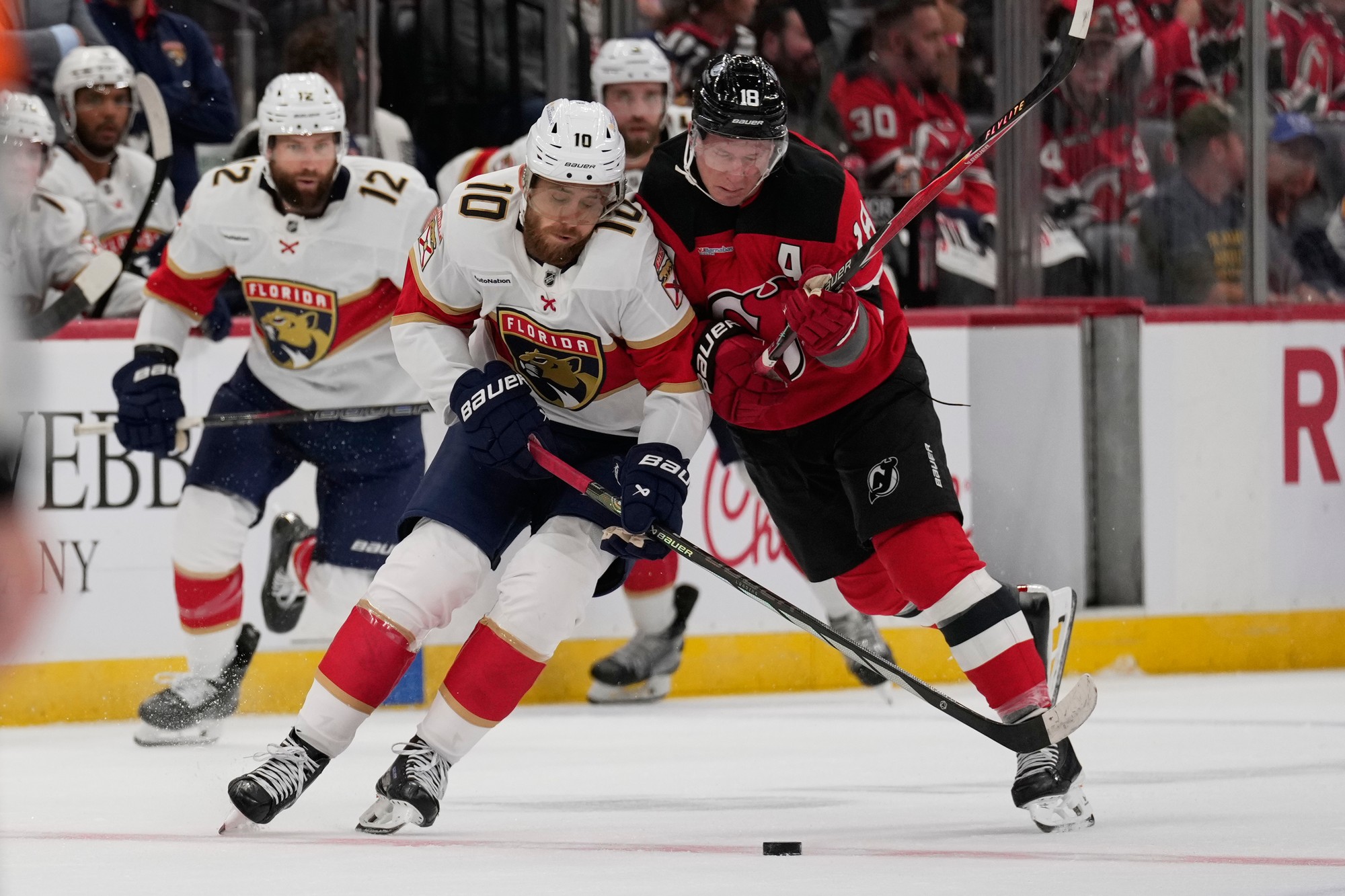 Zápas NHL: New Jersey Devils - Florida Panthers.