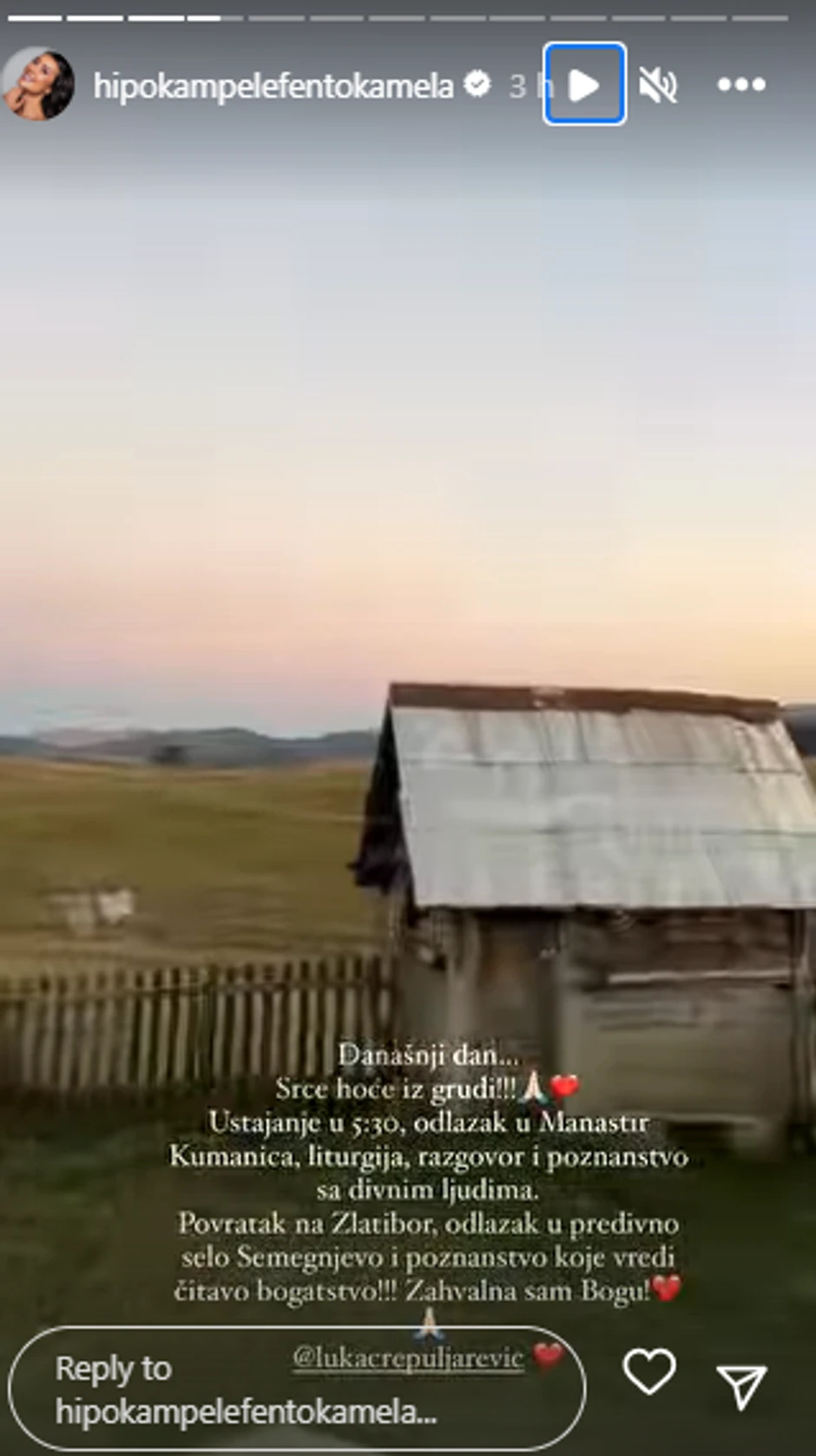 Dragana Mićalović objava