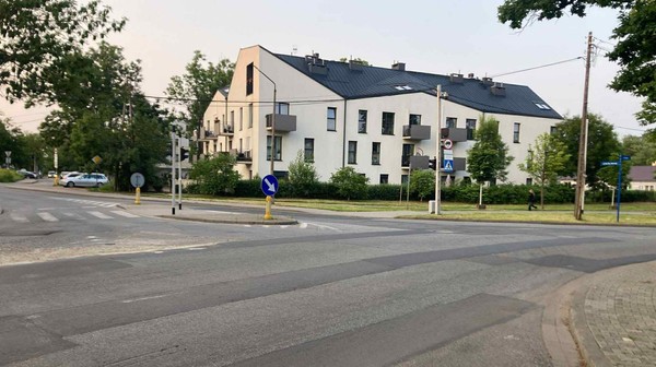 Oporów - skrzyżowanie do przebudowy