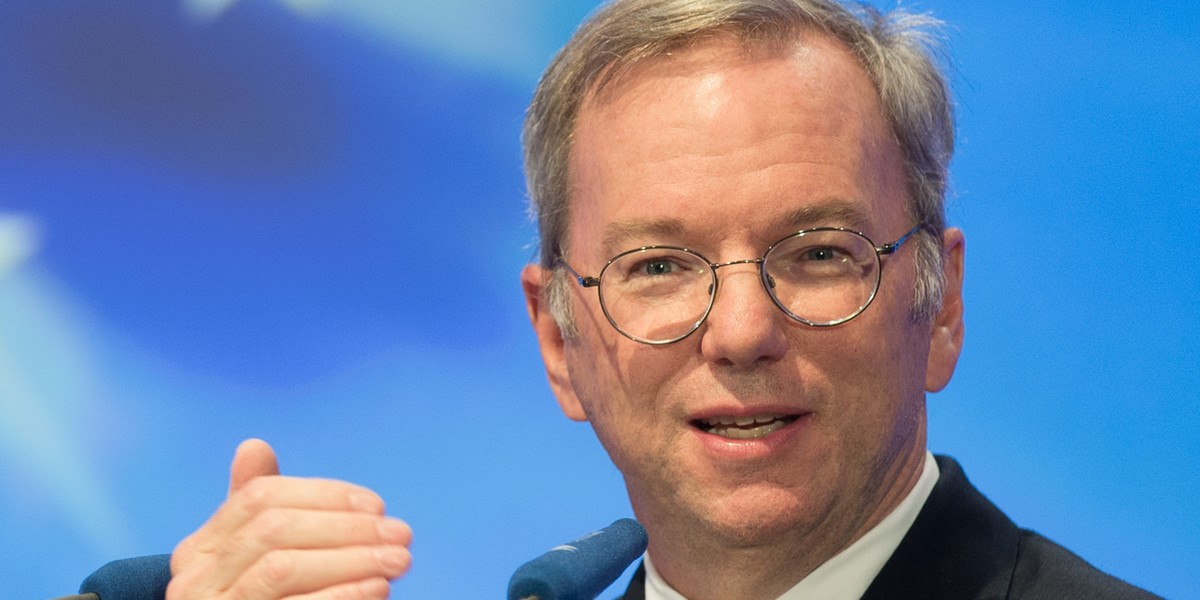 Eric Schmidt pracuje w Google'u od 2001 roku