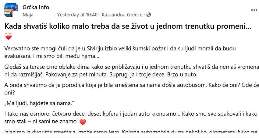 Fejsbuk objava
