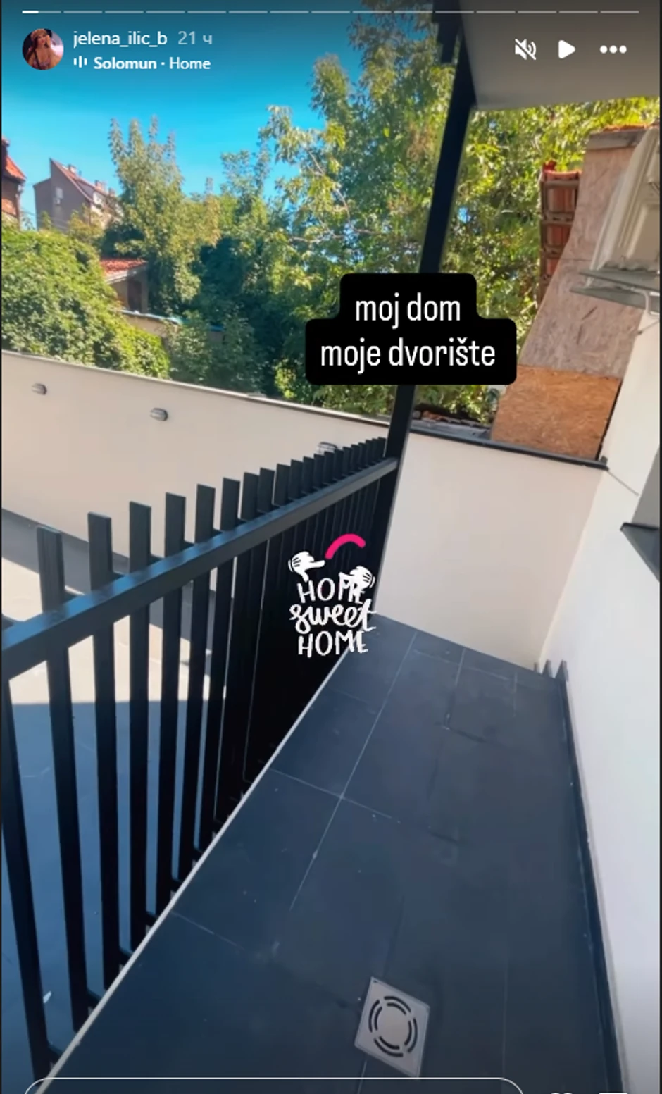 Jelena Ilić pokazala stan