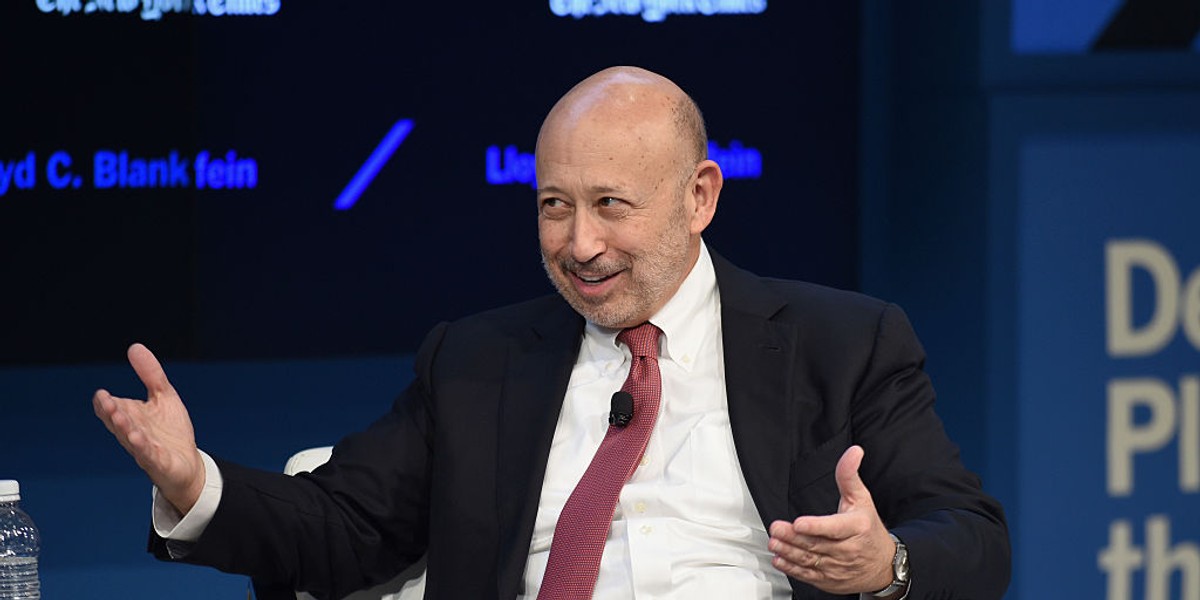 CEO Goldman Sachs Lloyd Blankfein twierdzi, że Donald Trump to "mądry facet"