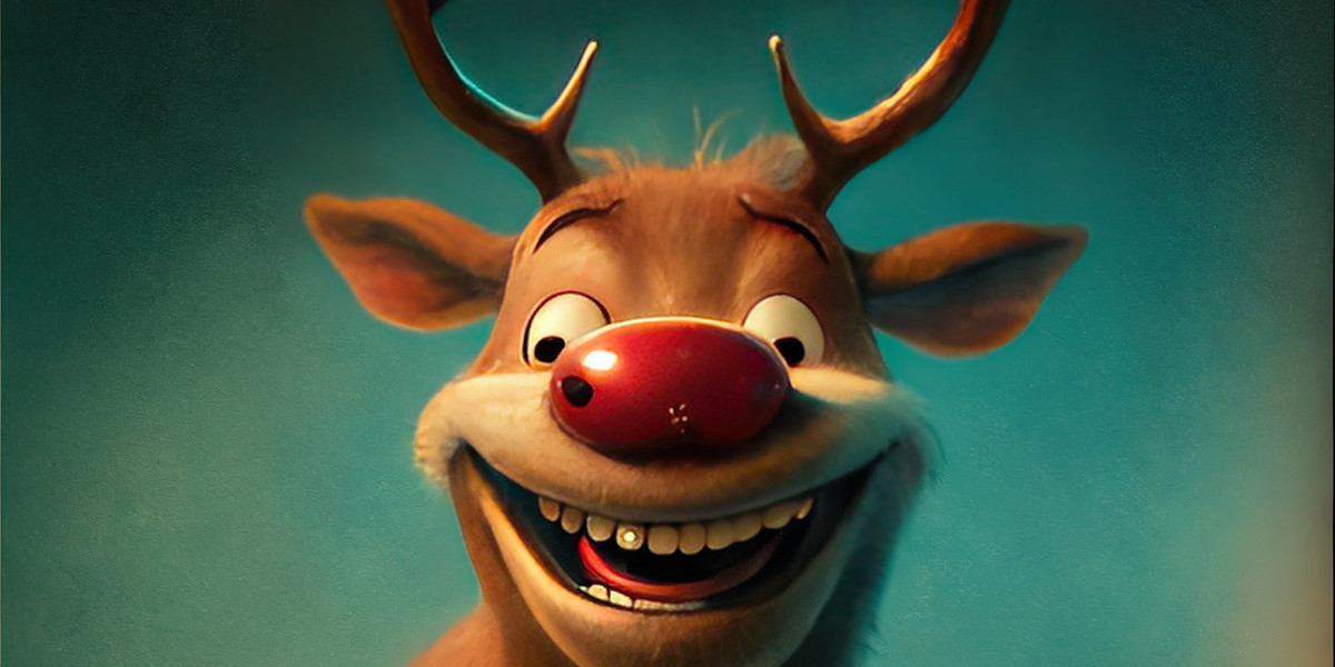 Naukowcy spierają się, dlaczego nos renifera Rudolfa jest taki czerwony.