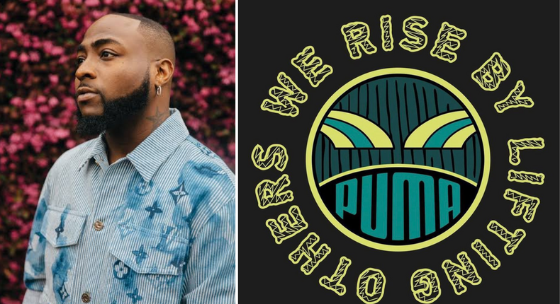 Puma and Davido's 'We Rise By Lifting Others' collection could be officially launched at a later date