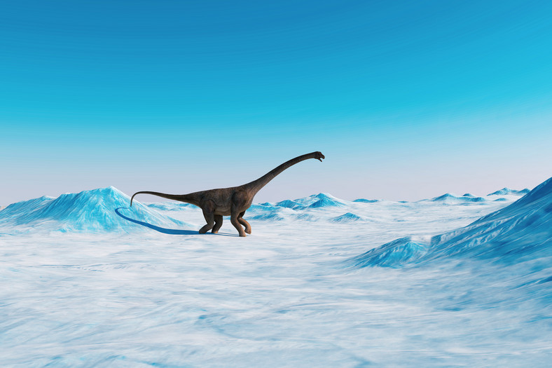 Niektóre dinozaury zamieszkiwały Arktykę cały rok