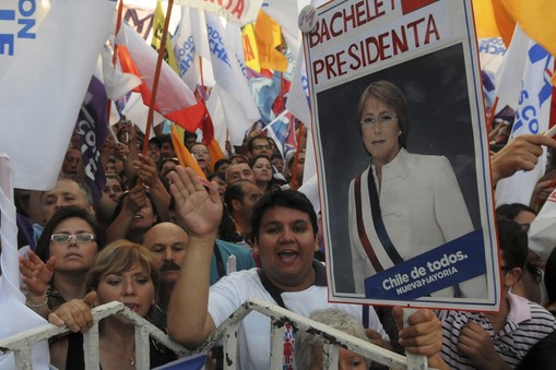 CHILE-ELECTION/Michelle Bachelet 