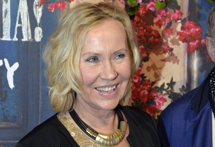 Agnetha Fältskog na otwarciu restauracji 'Mamma Mia: The Party'