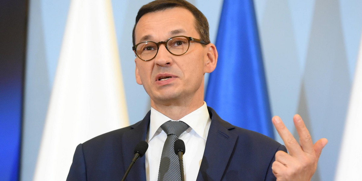 Premier Mateusz Morawiecki