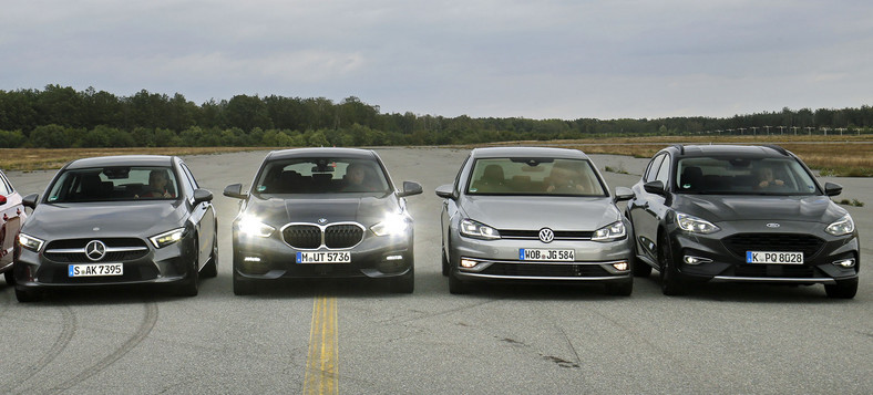 BMW serii 1 kontra Mercedes klasy A, Volkswagen Golf i Ford Focus - który model będzie lepszym wyborem?