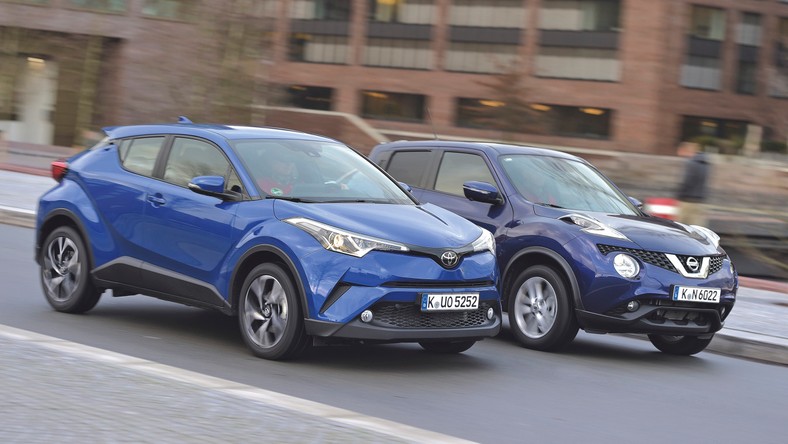 Nissan Juke i Toyota CHR Odlotowa para (Test