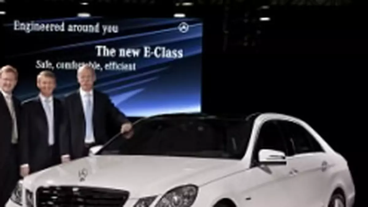 Detroit  2009: światowa premiera nowego Mercedesa Klasy E (wideo)