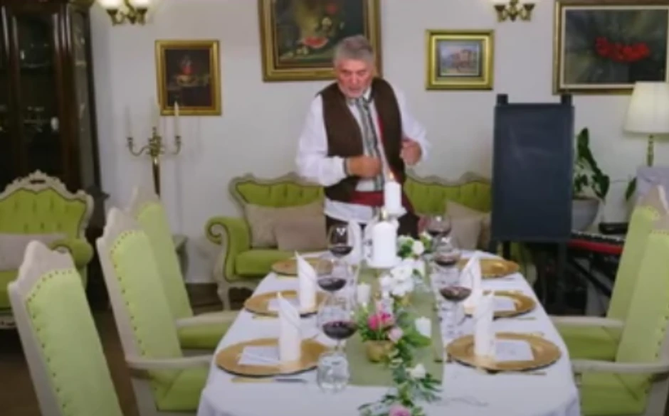 Unutrašnjost kuće Radiše Uroševića