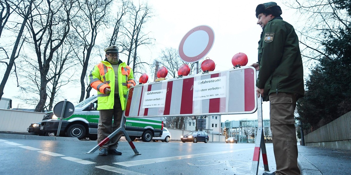 Wielka ewakuacja w Niemczech. To była bomba!