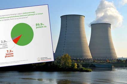 Rekordowe poparcie dla budowy elektrowni jądrowych w Polsce