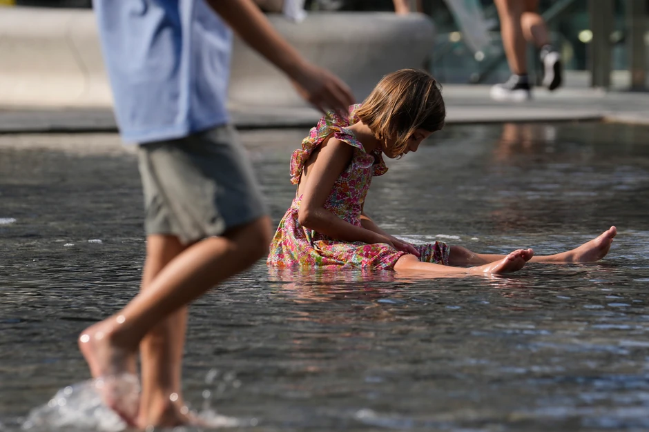 Vrućina u Milanu