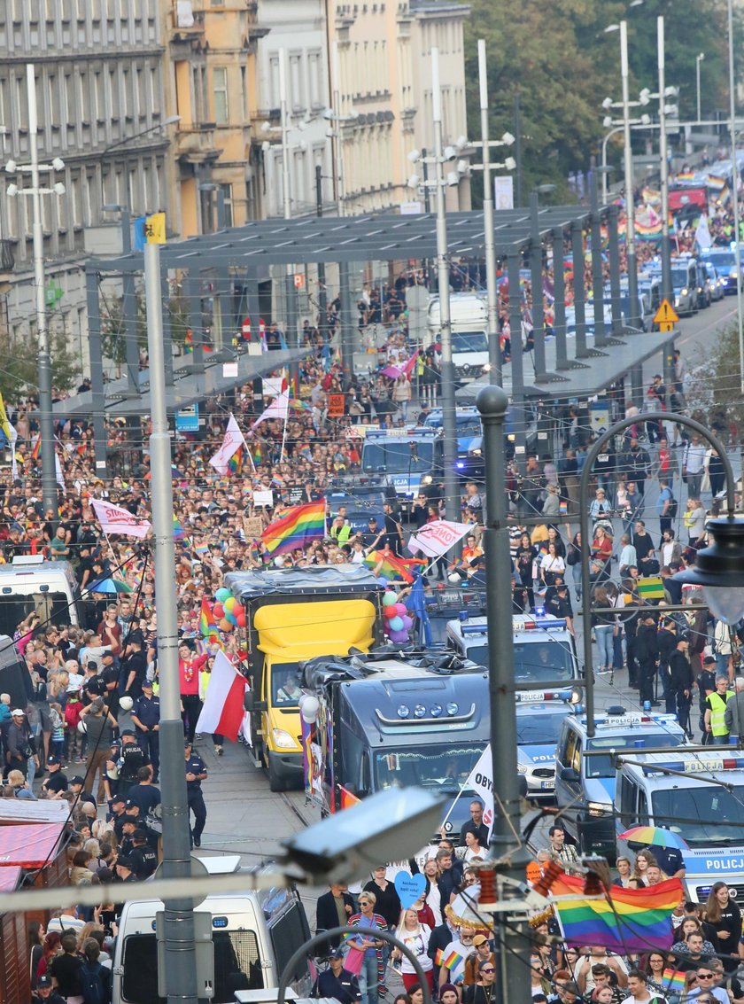 Marsz Równości przeszedł ulicami Katowic