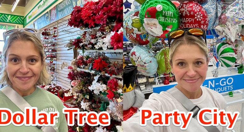 I wanted to see if Dollar Tree or Party City had better decor for winter.Terri Peters