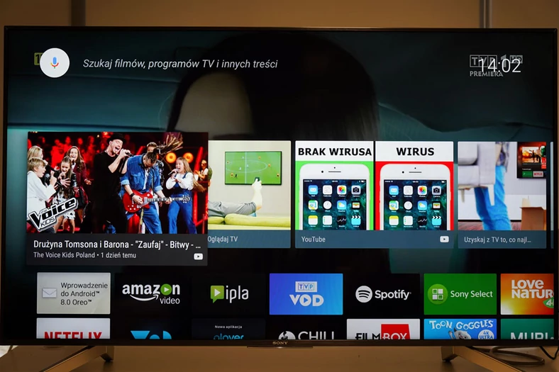Interfejs Android TV
