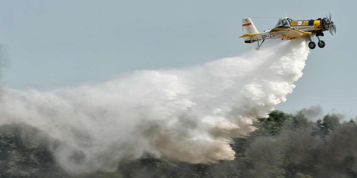 PZL M18 Dromader, samolot gaśniczy