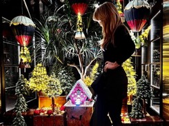 Joanna Przetakiewicz pokazała świąteczne dekoracje swojej willi. 'Od zawsze byłaś dobra w te klocki...' [FOTO]