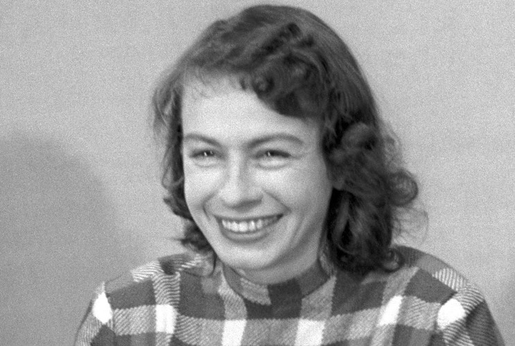 Danuta Szaflarska w roku 1954