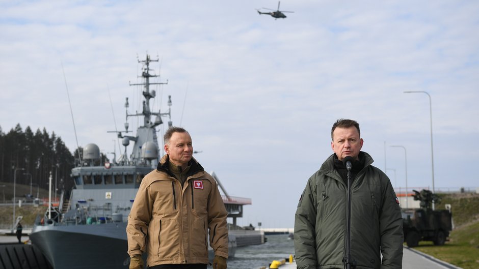 Andrzej Duda i Mariusz Bałaszczak