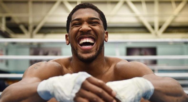 Anthony Joshua is one of the world's highest-earning celebrities in 2019 (Photo: DAN MULLAN)