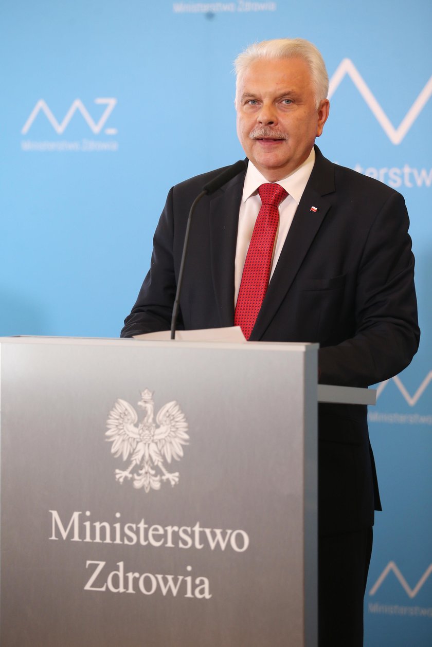 Wiceminister zdrowia Waldemar Kraska