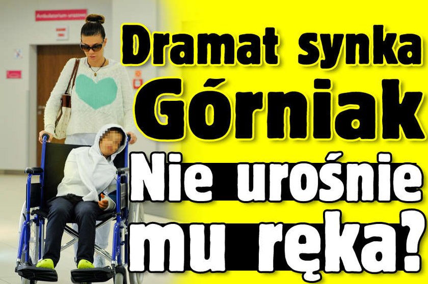 Dramat synka Górniak Nie urośnie mu ręka