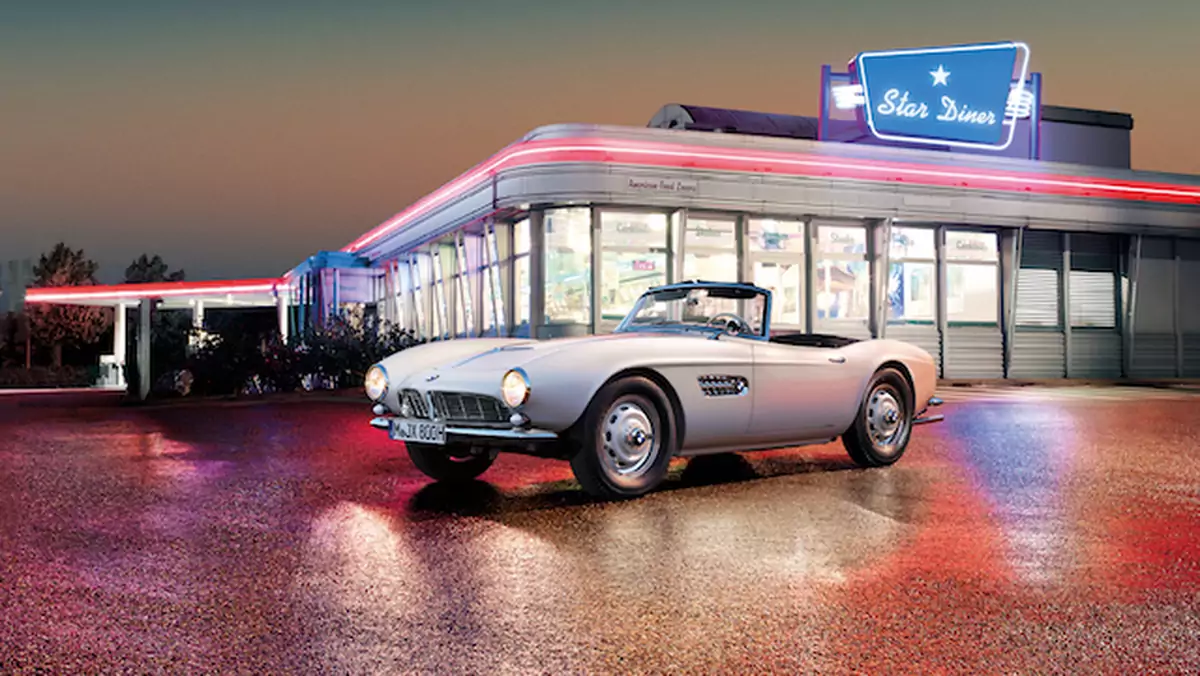 Odrestaurowane BMW 507 Elvisa Presleya