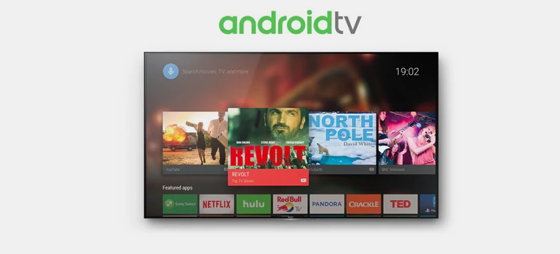 Sony idzie w parzę z Android TV, który oferuje niezwykle dużo możliwości