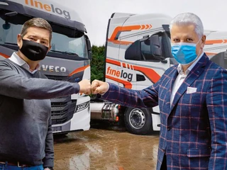 Już w czasie pandemii Fine Logistics odebrał od IVECO cztery ciągniki siodłowe S-WAY Natural Power zasilane LNG