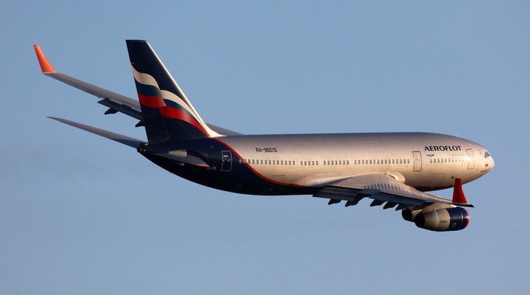 Az orosz Aeroflot légitársaság gépe szállt le Ferihegyen / Fotó: Shutterstock