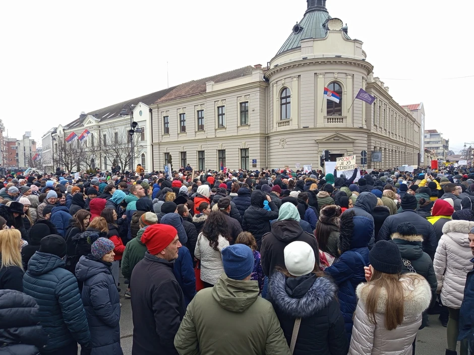 Protest u Čačku
