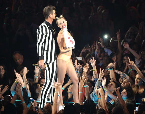 Twerking na gali "VMA" w 2013 r.