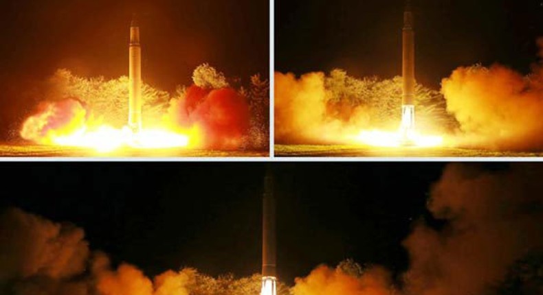 North Korea's July 28 launch of the Hwasong-14.