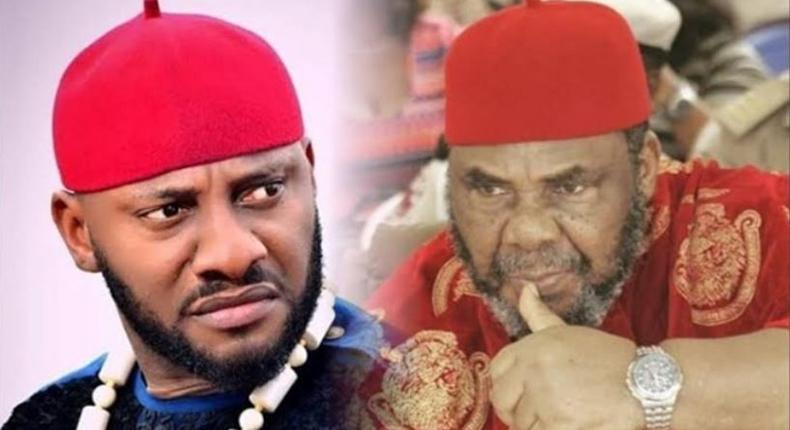 Pete and Yul Edochie