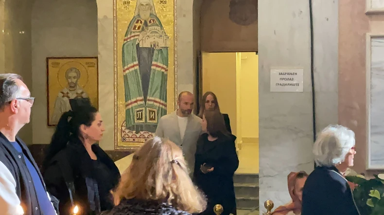 Aca Sofronijević sa partnerkom