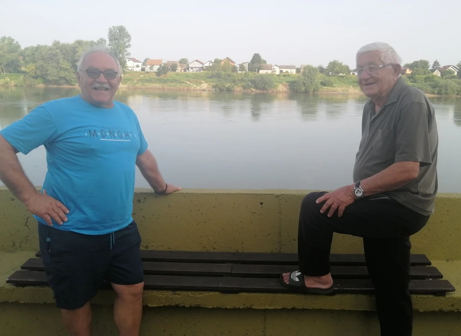 Momčilo Marjanović i Milenko Stojnić učitelj i učenik